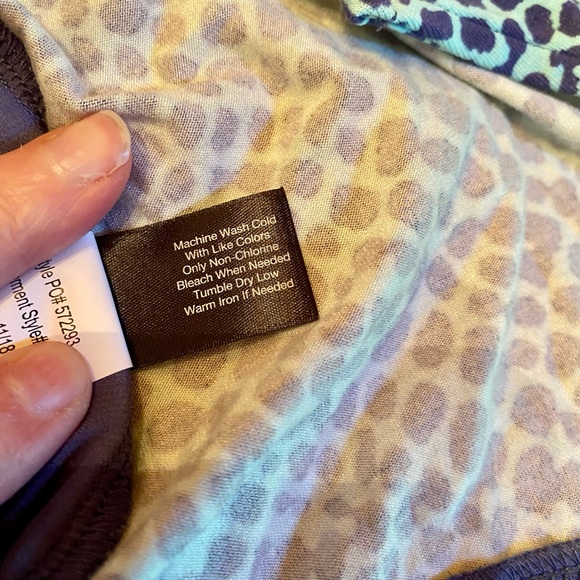 ✨Lane Bryant Open Front Cascading Topper✨ NWOT - Picture 6 of 10